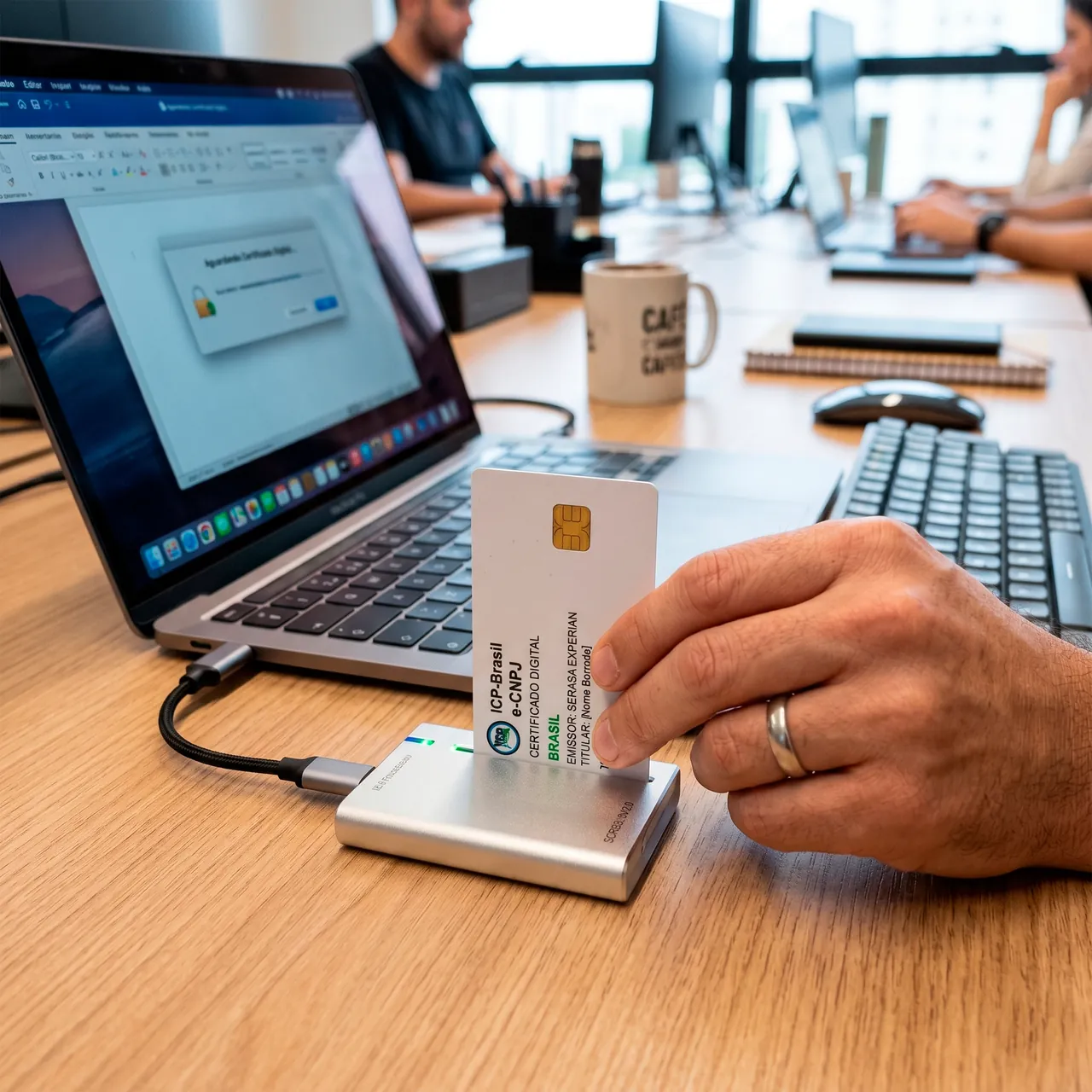 Sua certificação digital com total agilidade e segurança.